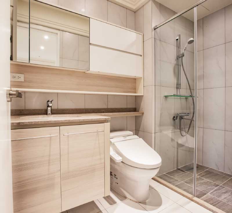 機能衛浴 收納配備設計